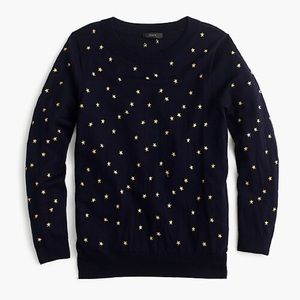 Tippi sweater in embroidered stars
